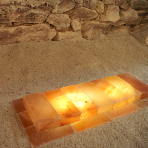 Salzgrotte Beleuchtung Fußboden